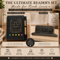 Ultimate Reader’s Gift Set – Notebook & Matching Book Clip