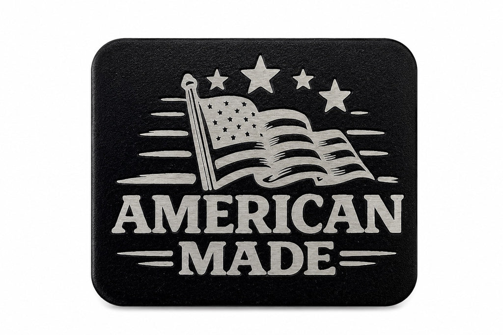 Laser Engraved Metal Cap Clip - American Made