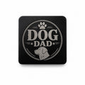 Laser Engraved Metal Cap Clip - Dog Dad