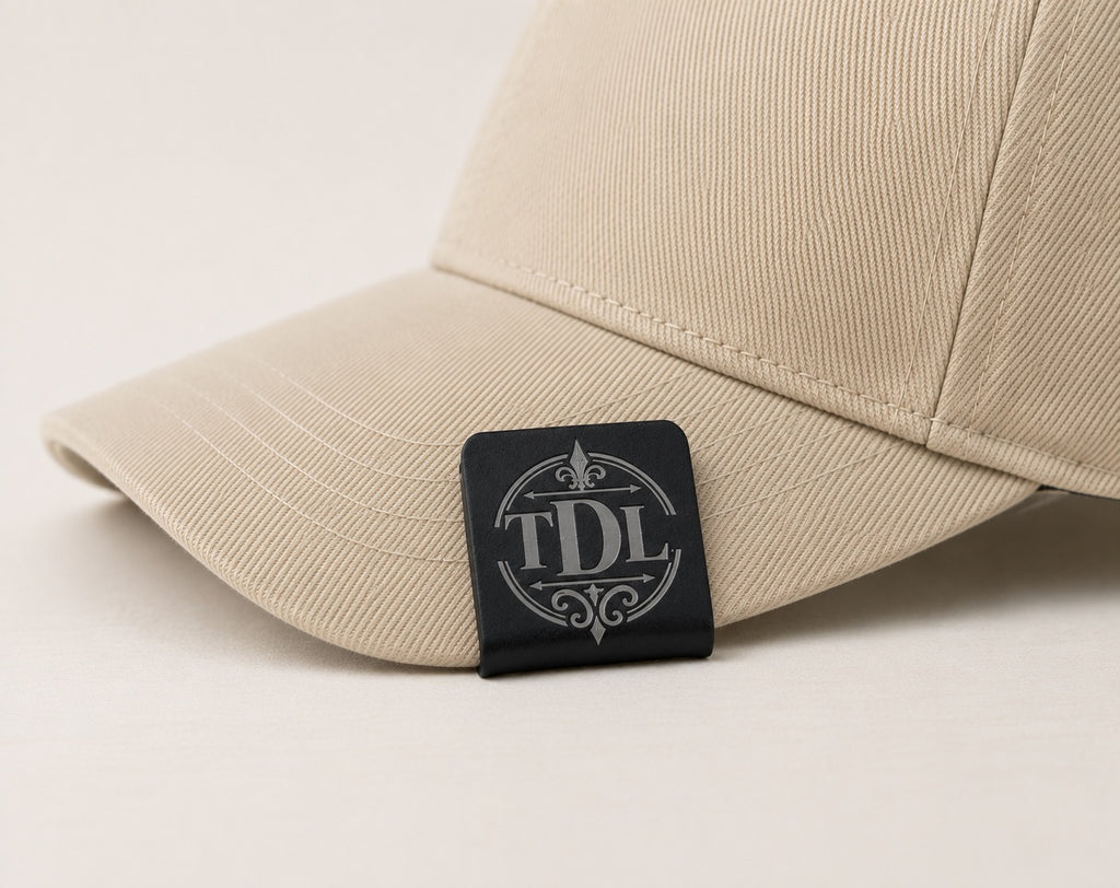 Laser Engraved Metal Cap Clip - Personalized