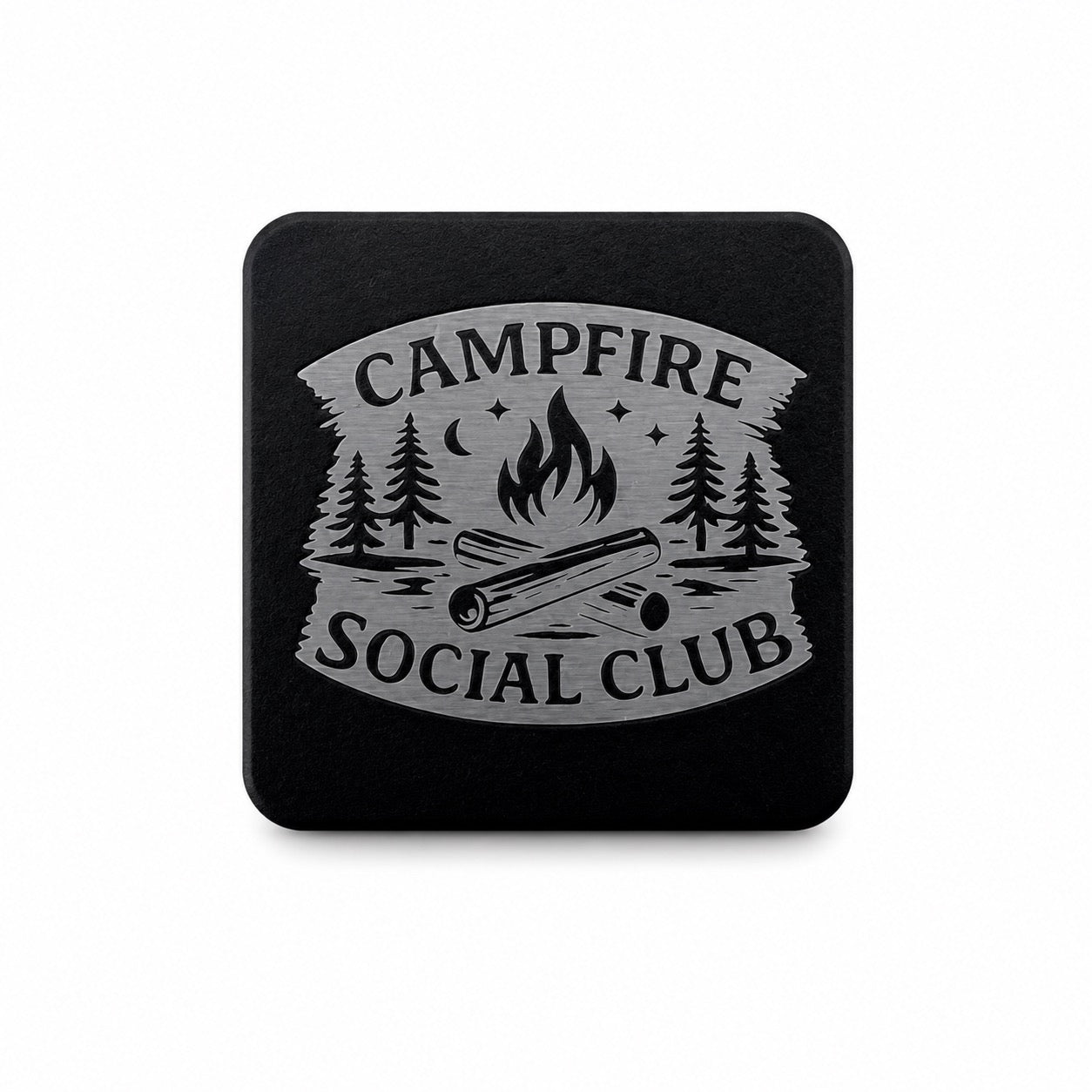 Laser Engraved Metal Cap Clip - Campfire Social