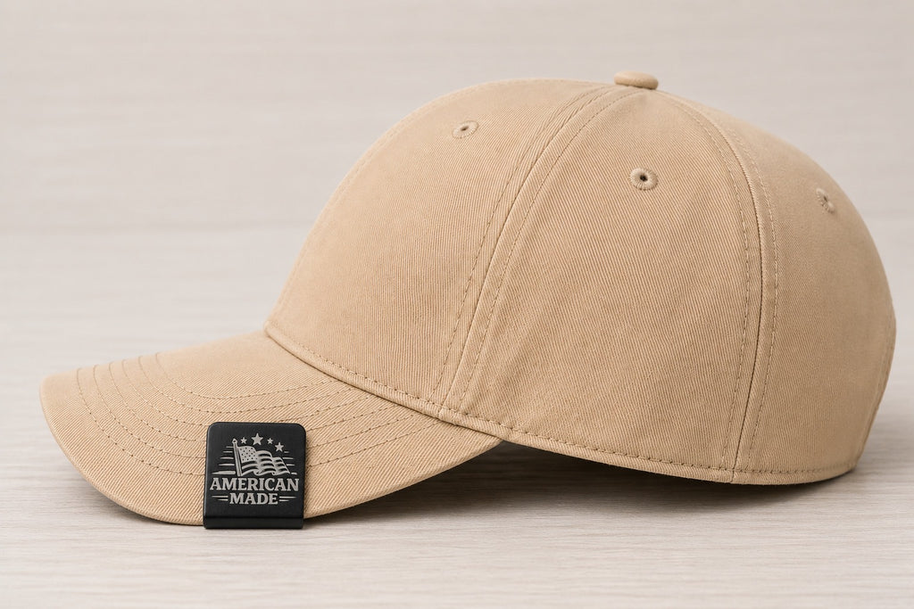 Laser Engraved Metal Cap Clip - American Made